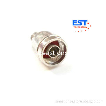 Adaptor N Male / Female Connectors With Silicone Rubber Gasket , 0 - 11ghz